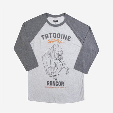 Tatooine Rancor Classic Comfort Raglan Tee - Heroes & Villains-Star Wars-Raglan