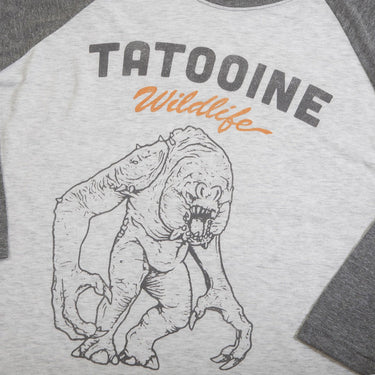 Tatooine Rancor Classic Comfort Raglan Tee - Heroes & Villains-Star Wars-Raglan