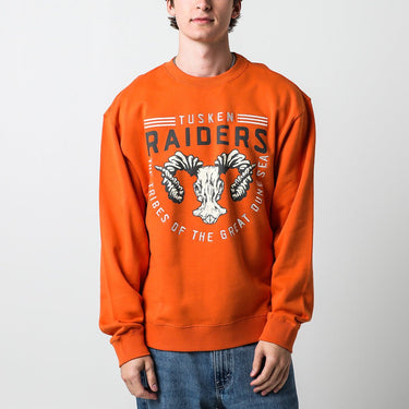 Tusken Raiders Orange Crew Neck Sweatshirt - Heroes & Villains-Star Wars-Crewneck