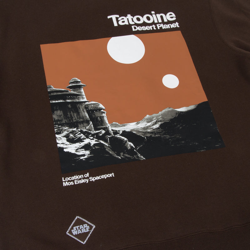 Tatooine Two Setting Suns Crew Sweatshirts