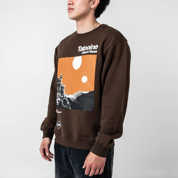 Star Wars Tusken Raiders Orange Crew Neck Sweatshirt, Official Apparel &  Accessories