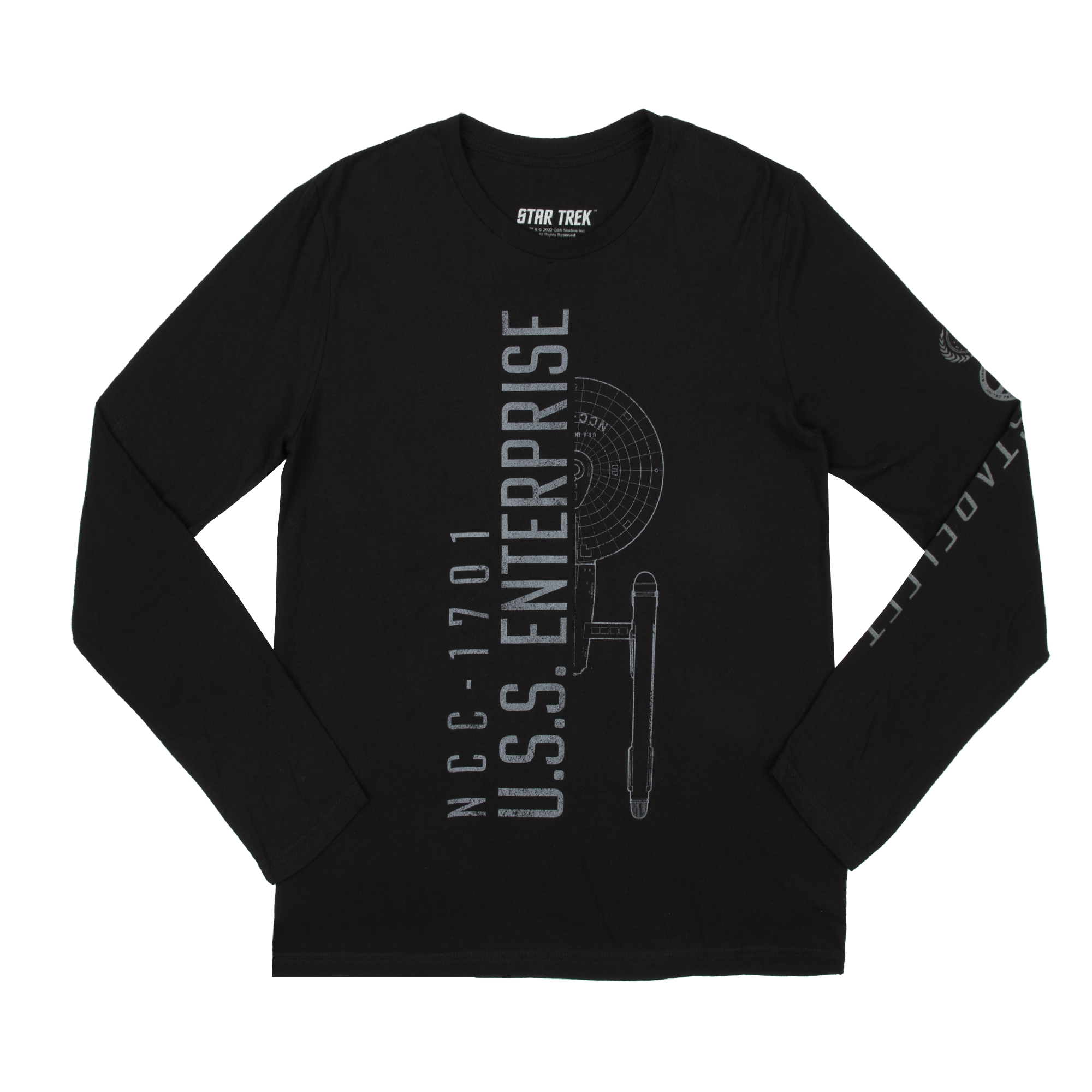 USS Enterprise NCC-1701 Starfleet Long Sleeve