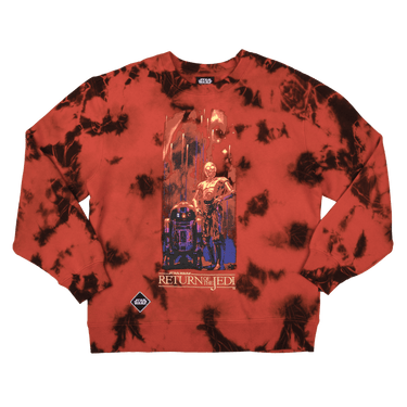 C-3PO & R2-D2 Black & Red Crew Sweatshirt