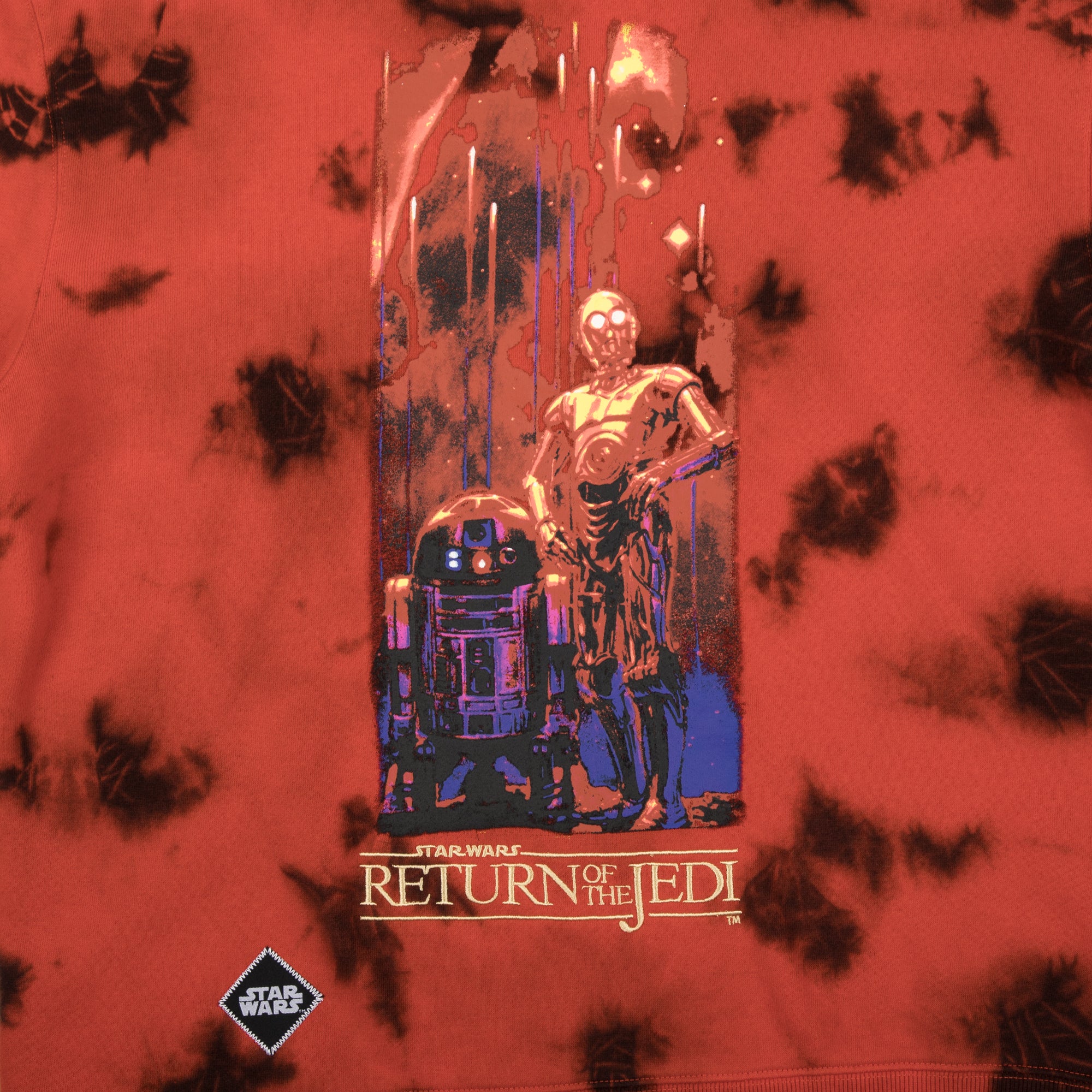 C-3PO & R2-D2 Black & Red Crew Sweatshirt