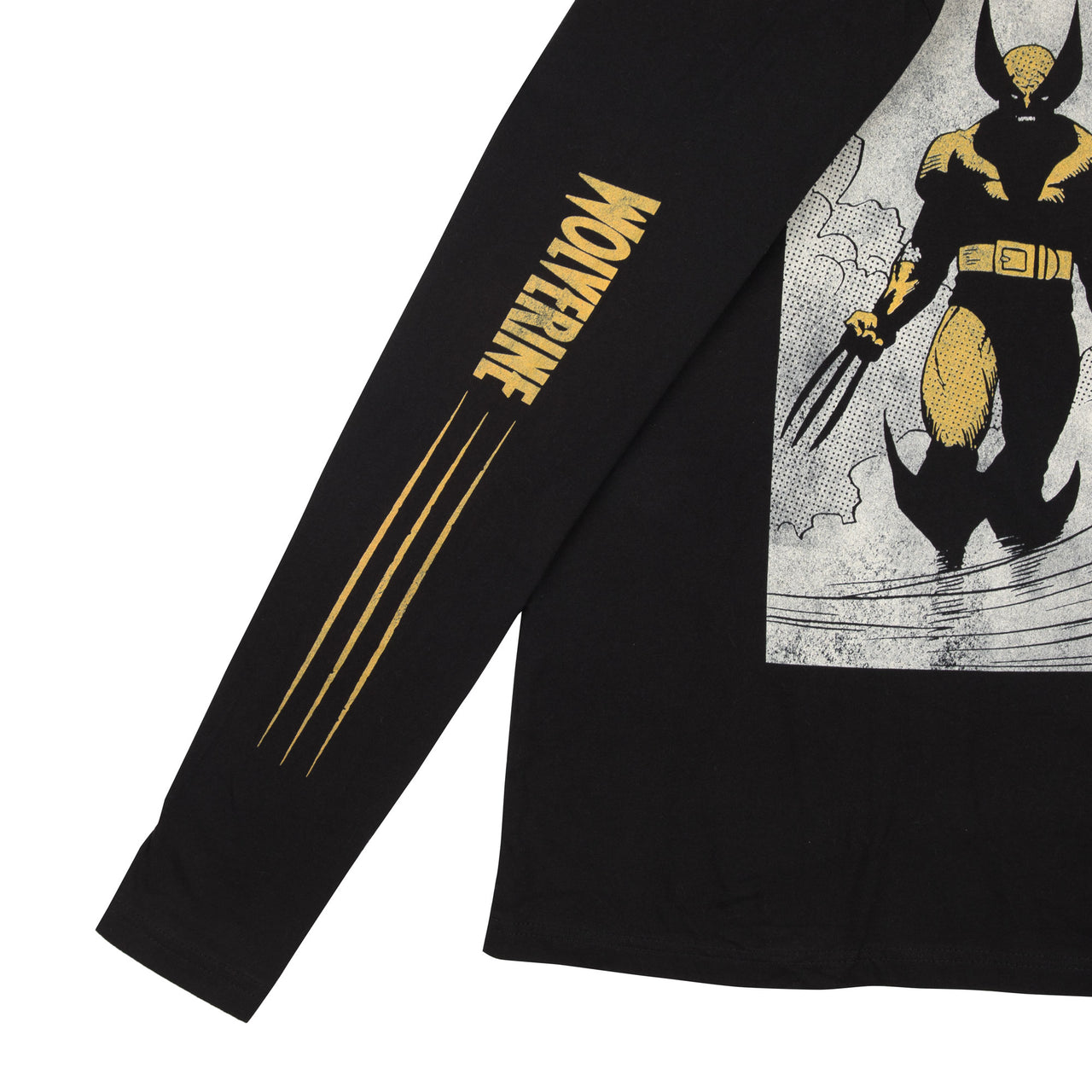 wolverine card sleeves X-Men Wolverine Black Long Sleeve