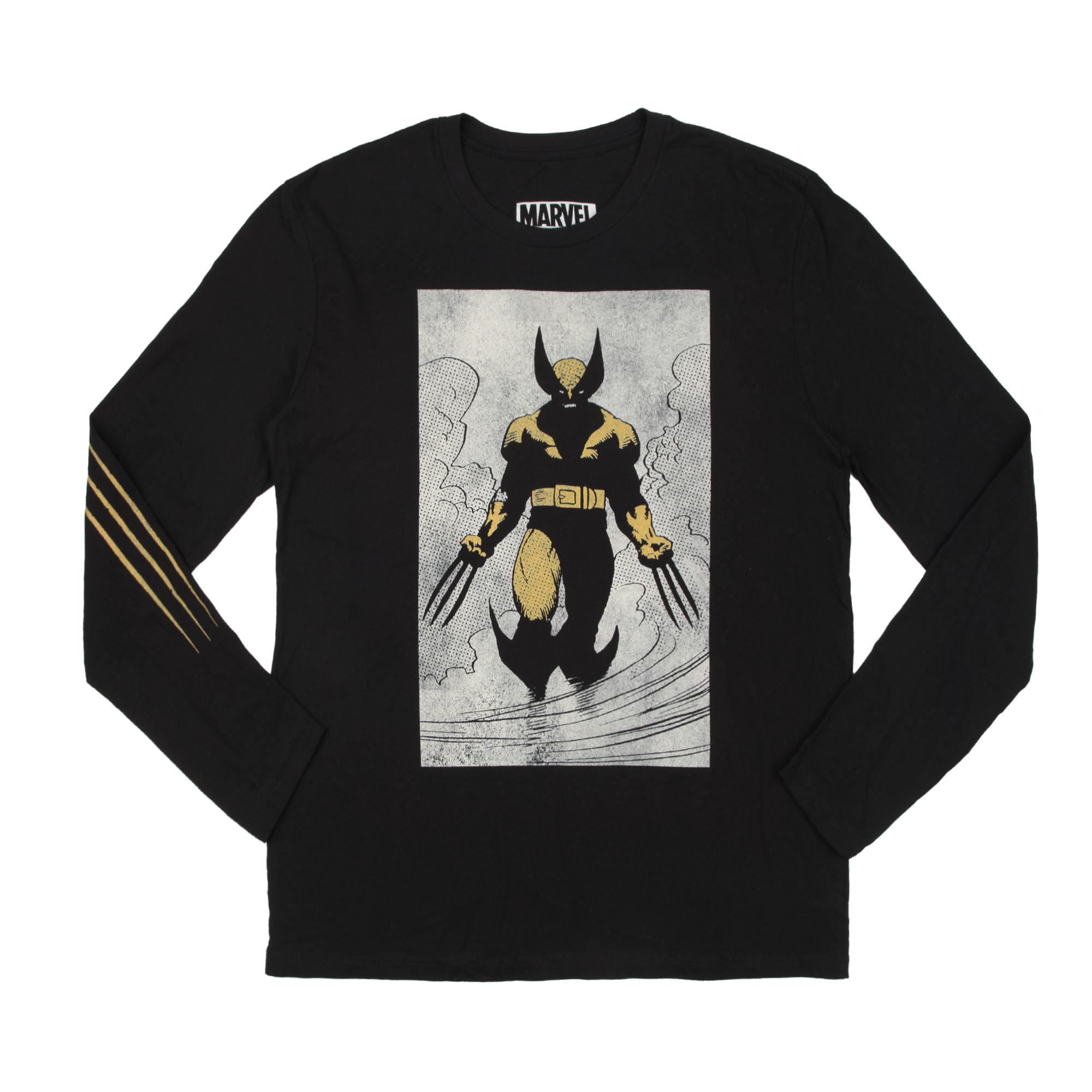X-Men Wolverine Black Long Sleeve