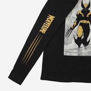 X-Men Wolverine Black Long Sleeve - Heroes & Villains-Marvel-Long Sleeve