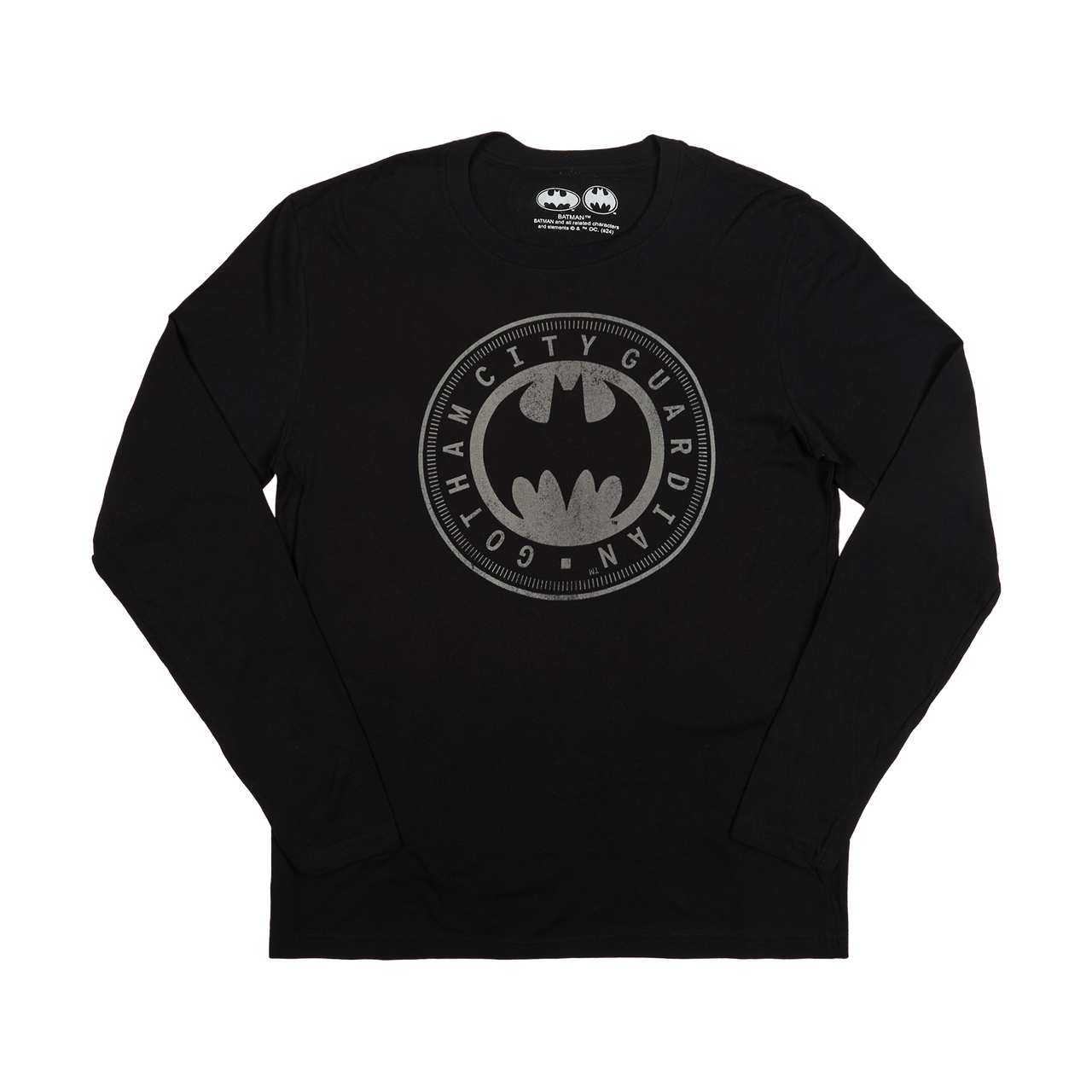 DC Comics Gotham Guardian Black Long Sleeve | Official Apparel