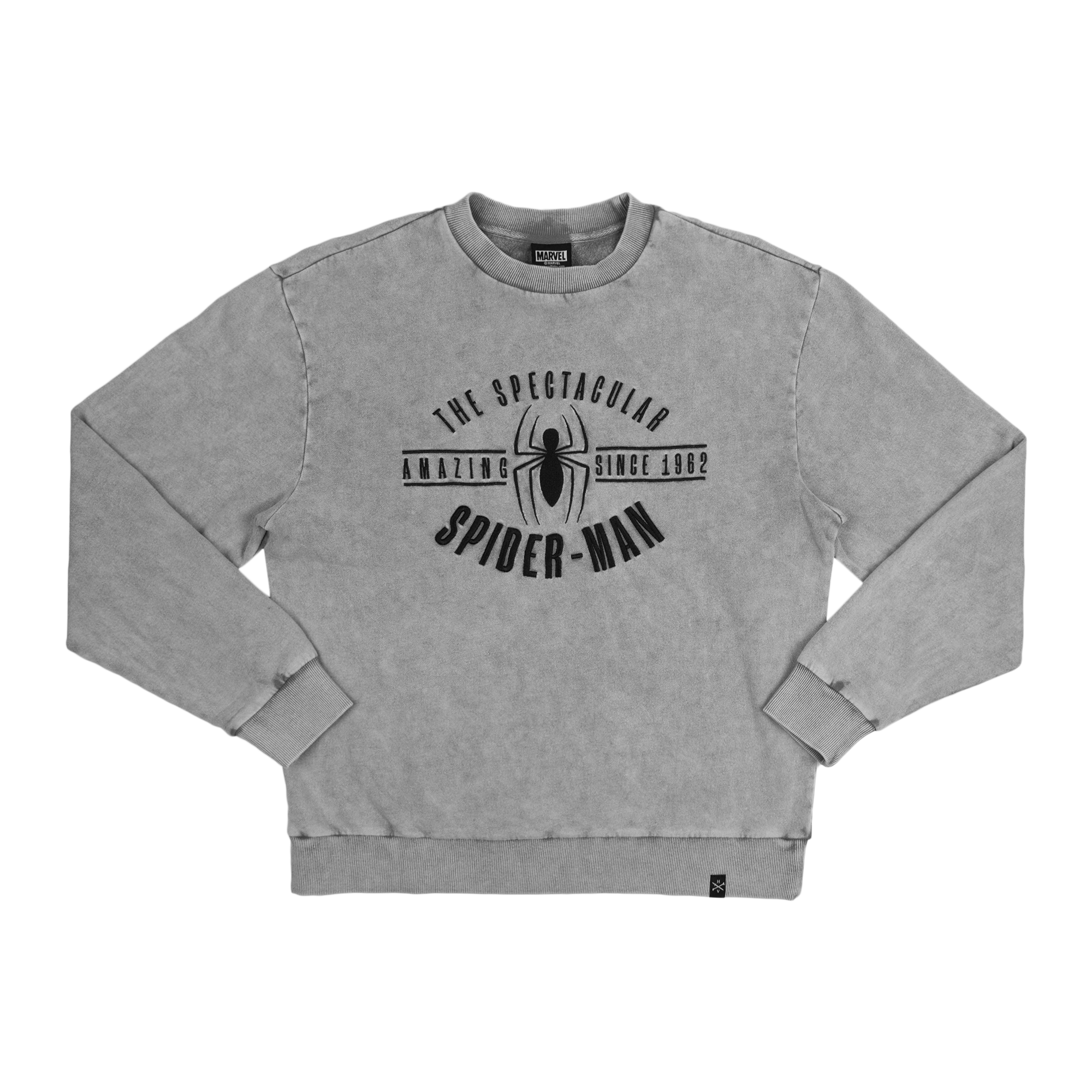 The Spectacular Spider-Man Gray Crew Sweatshirt