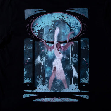 Persephone Among The Trees Black Long Sleeve - Heroes & Villains-Lore Olympus-Long Sleeve