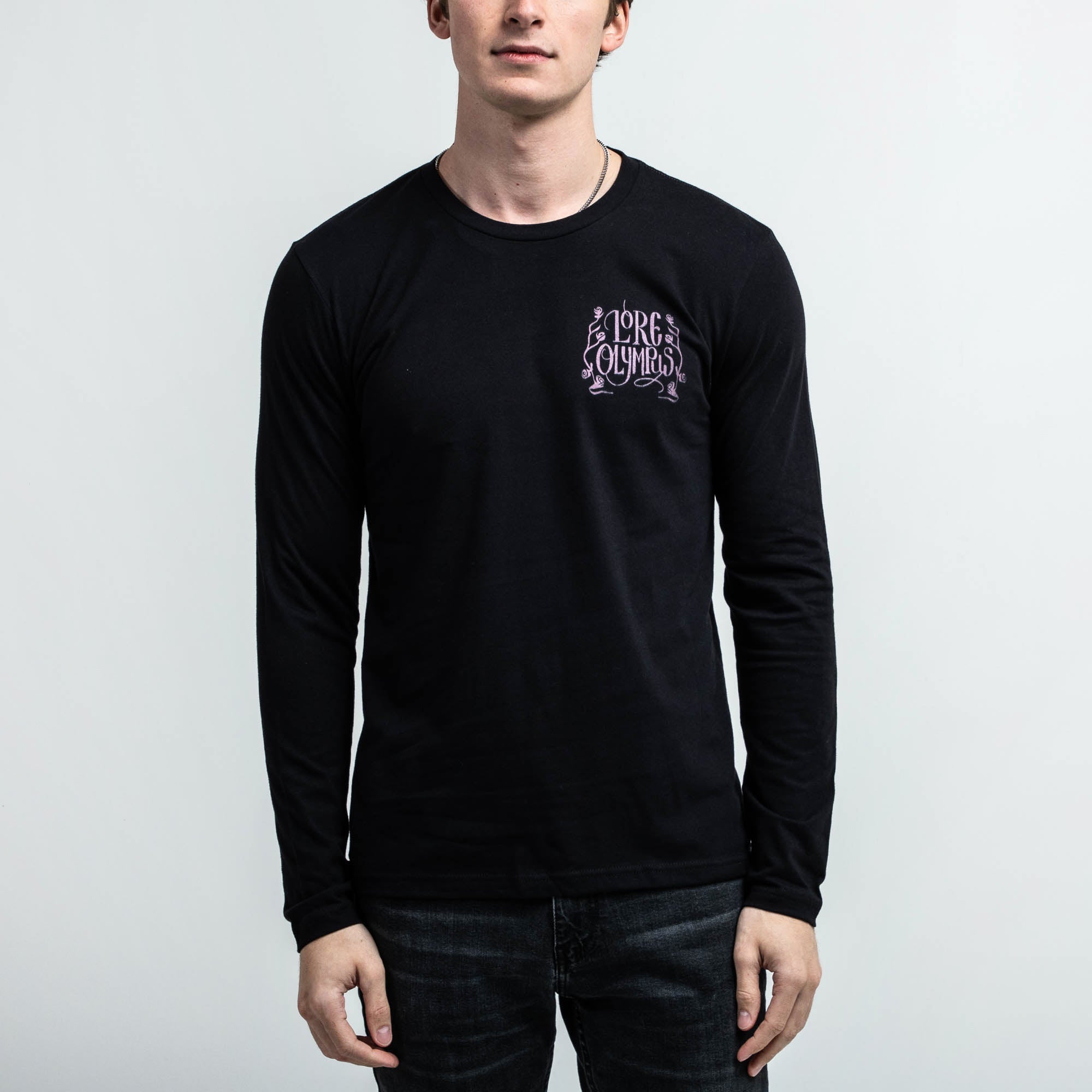 Persephone Among The Trees Black Long Sleeve