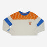 Ahsoka Trooper Colorblock Cropped Sweatshirt - Heroes & Villains-Star Wars-Cropped Long Sleeve