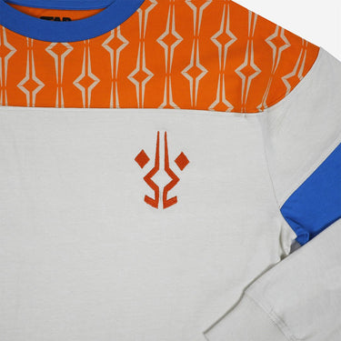 Ahsoka Trooper Colorblock Cropped Sweatshirt - Heroes & Villains-Star Wars-Cropped Long Sleeve