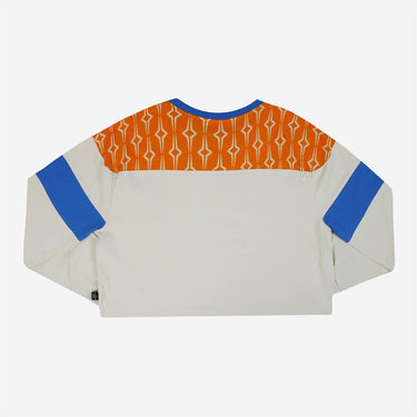 Ahsoka Trooper Colorblock Cropped Sweatshirt - Heroes & Villains-Star Wars-Cropped Long Sleeve