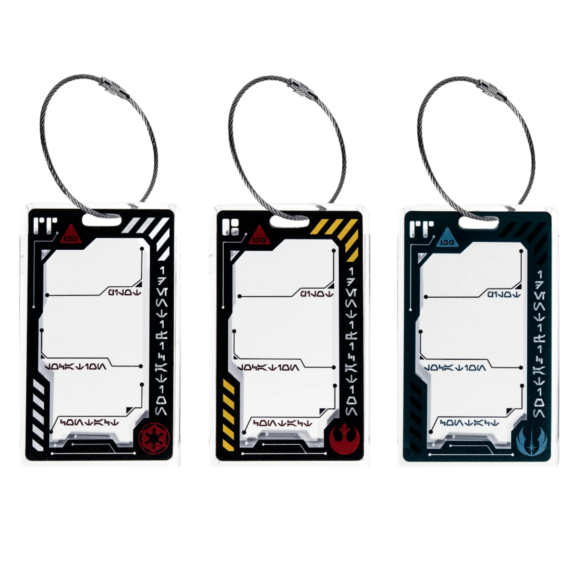 Acrylic Luggage Tags Set