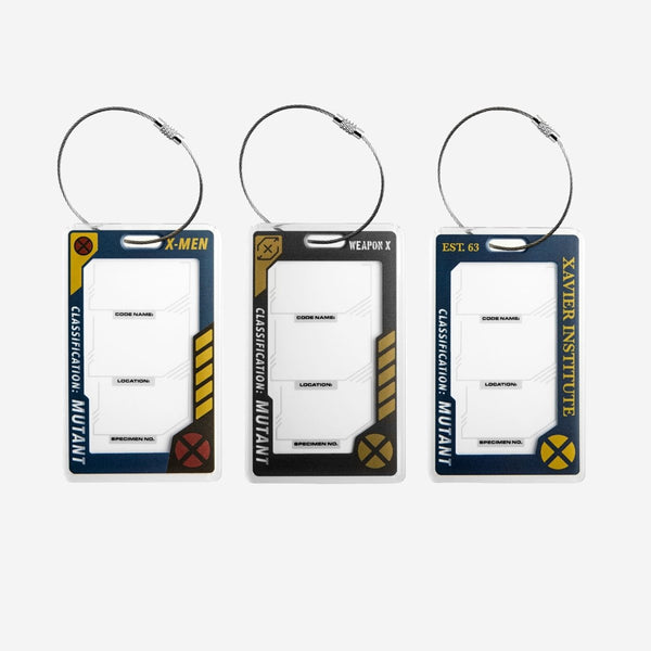 Marvel X-Men Aviator Luggage Tag Set | Heroes & Villains