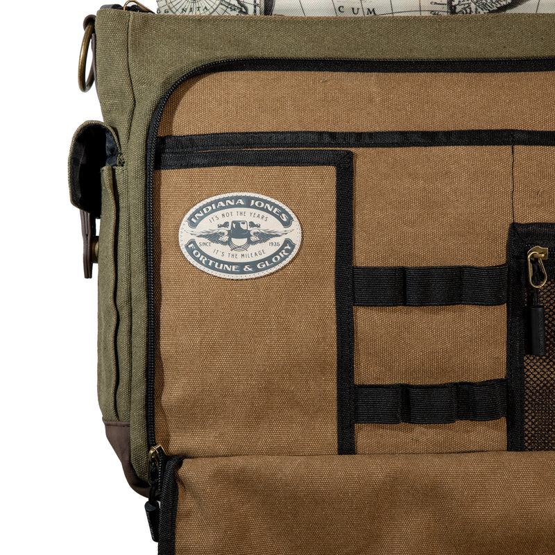 Indiana Jones Rugged Travel Messenger Bag