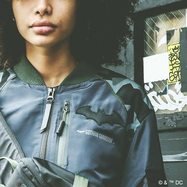 Gotham Guardian Bomber Jacket - Heroes & Villains-DC Comics-Bomber Jacket