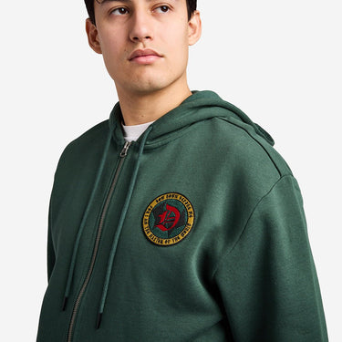 Doctor Doom Distressed Print Zip-Up Hoodie - Heroes & Villains-Marvel-Hoodie