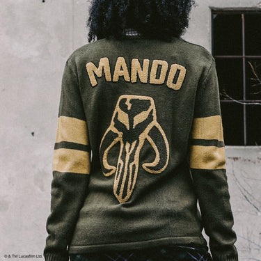 Mandalore Knit Varsity Sweater - Heroes & Villains-Star Wars-Sweater