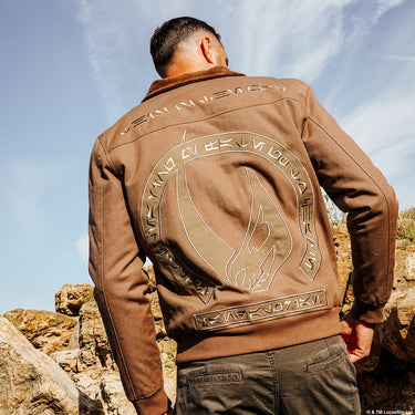 The Mandalorian Canvas Bomber Jacket - Heroes & Villains-Star Wars-Bomber Jacket