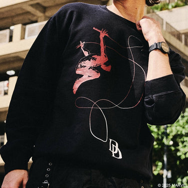 Daredevil Billy Club Crewneck Sweatshirt - Heroes & Villains-Marvel-Crewneck