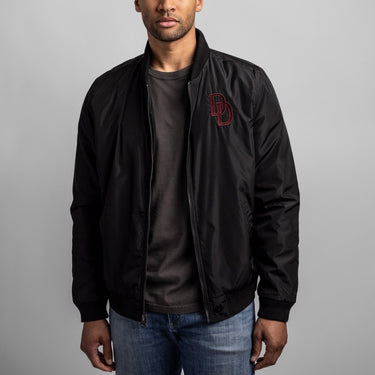 Daredevil Braille Bomber Jacket - Heroes & Villains-Marvel-Bomber Jacket