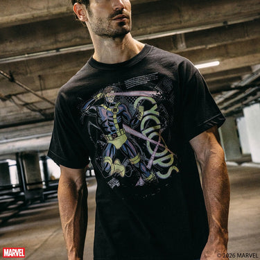 X-Men '97 Cyclops Retro Forge Heavyweight Boxy Tee - Heroes & Villains-Marvel-T-Shirt