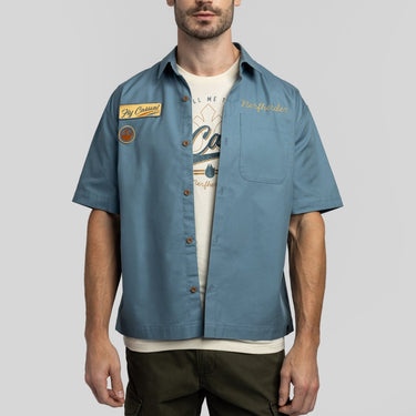 Fly Casual Mechanic Chainstitch Work Shirt - Heroes & Villains-Star Wars-Button-Down