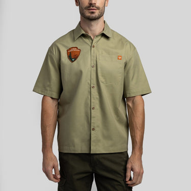 Endor Forest Ranger Chainstitch Work Shirt - Heroes & Villains-Star Wars-Button-Down
