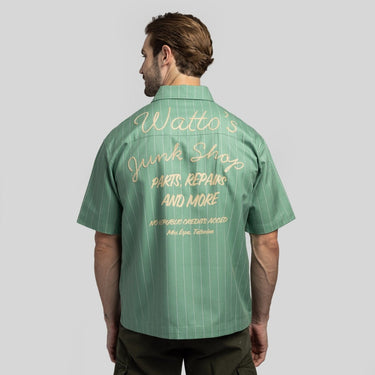Watto's Mechanic Chainstitch Work Shirt - Heroes & Villains-Star Wars-Button-Down