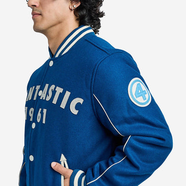 Fantastic Four Classic Varsity Jacket - Heroes & Villains-Marvel-Varsity Jacket