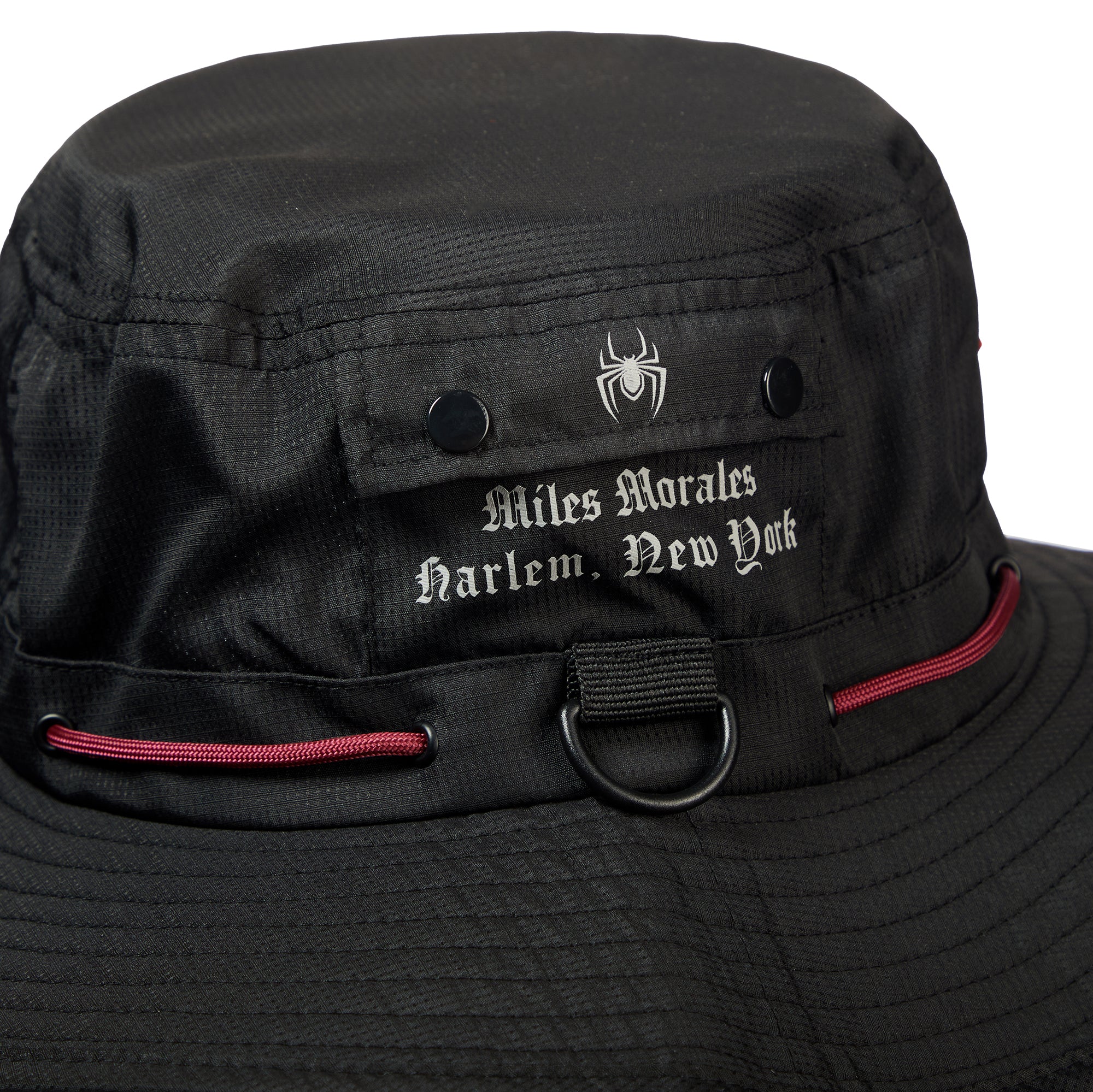 Miles Morales Spider-Man Black Boonie Hat