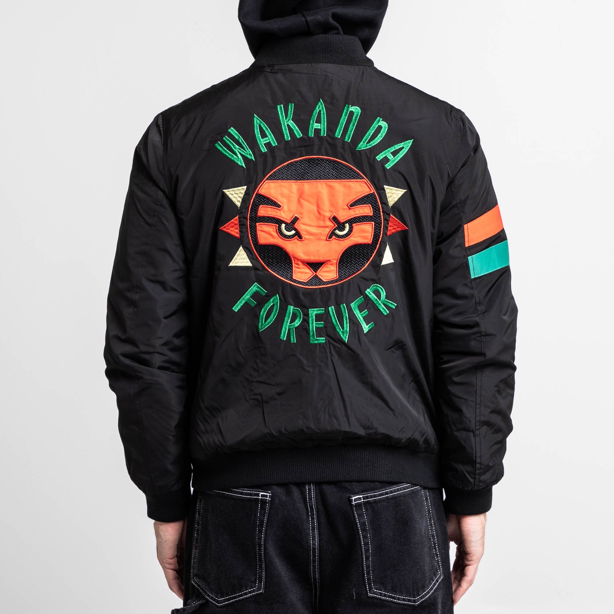 Marvel Wakanda Forever Bomber Jacket Official Apparel Accessories Heroes Villains Marvel