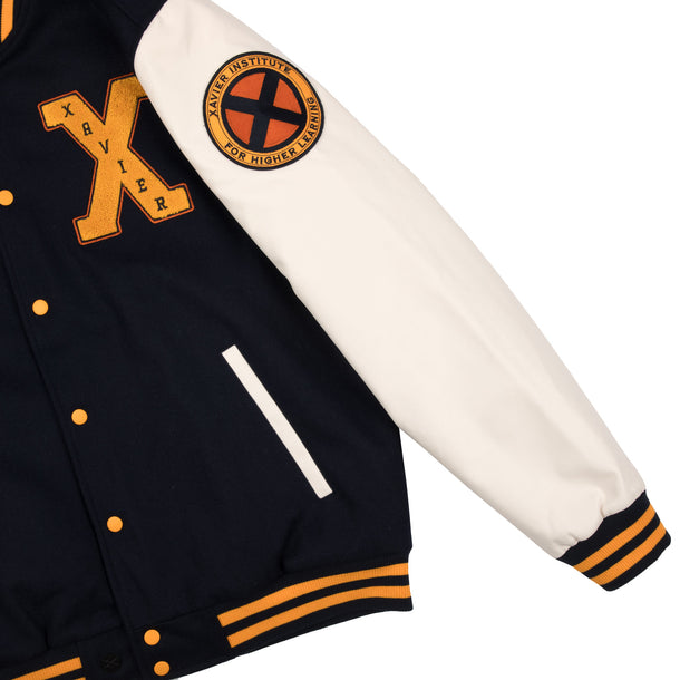 Marvel Xavier Institute Varsity Jacket, Official Apparel & Accessories