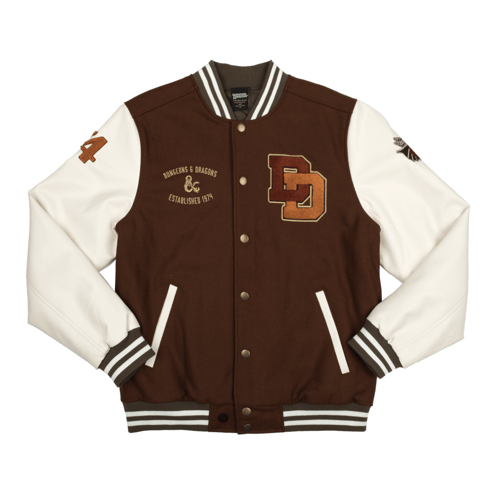 Dungeons Dragons Red Dragon Varsity Jacket Official Apparel