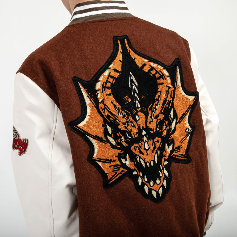 Red Dragon Varsity Jacket