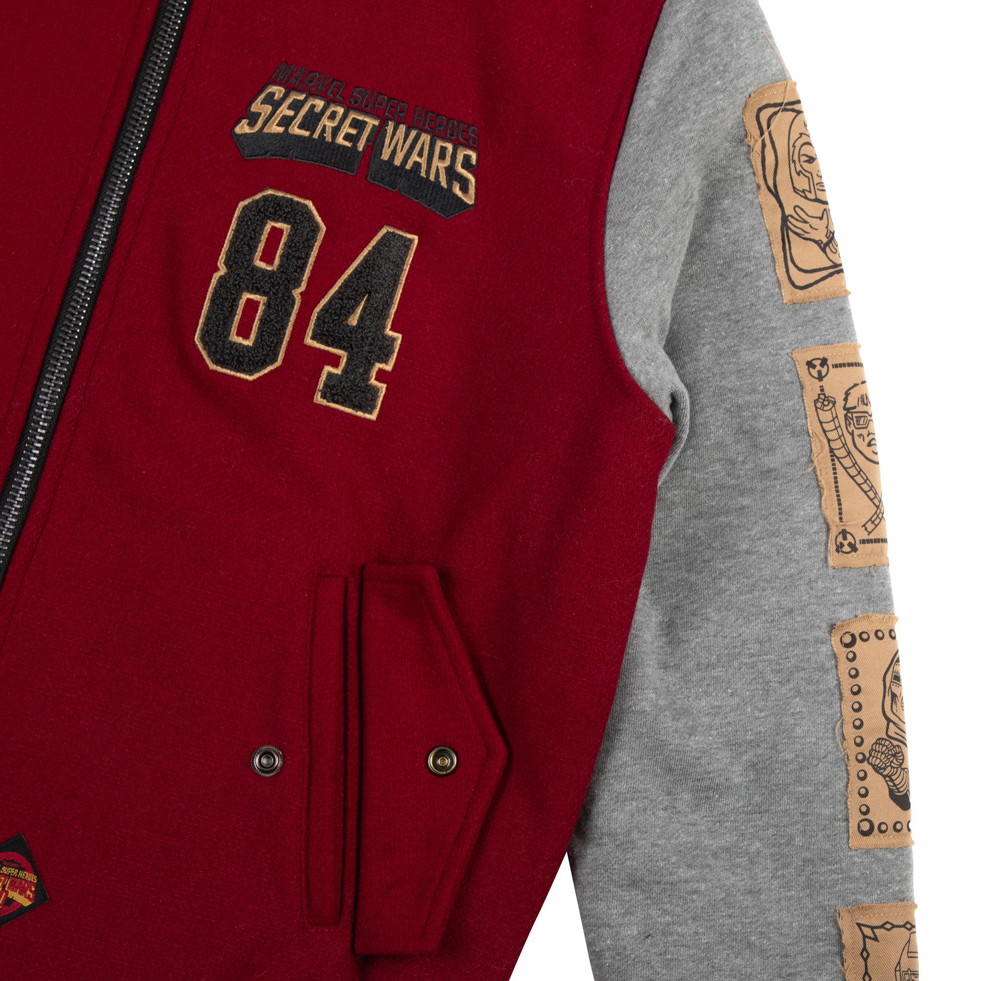 Secret Wars Hooded Bomber Jacket