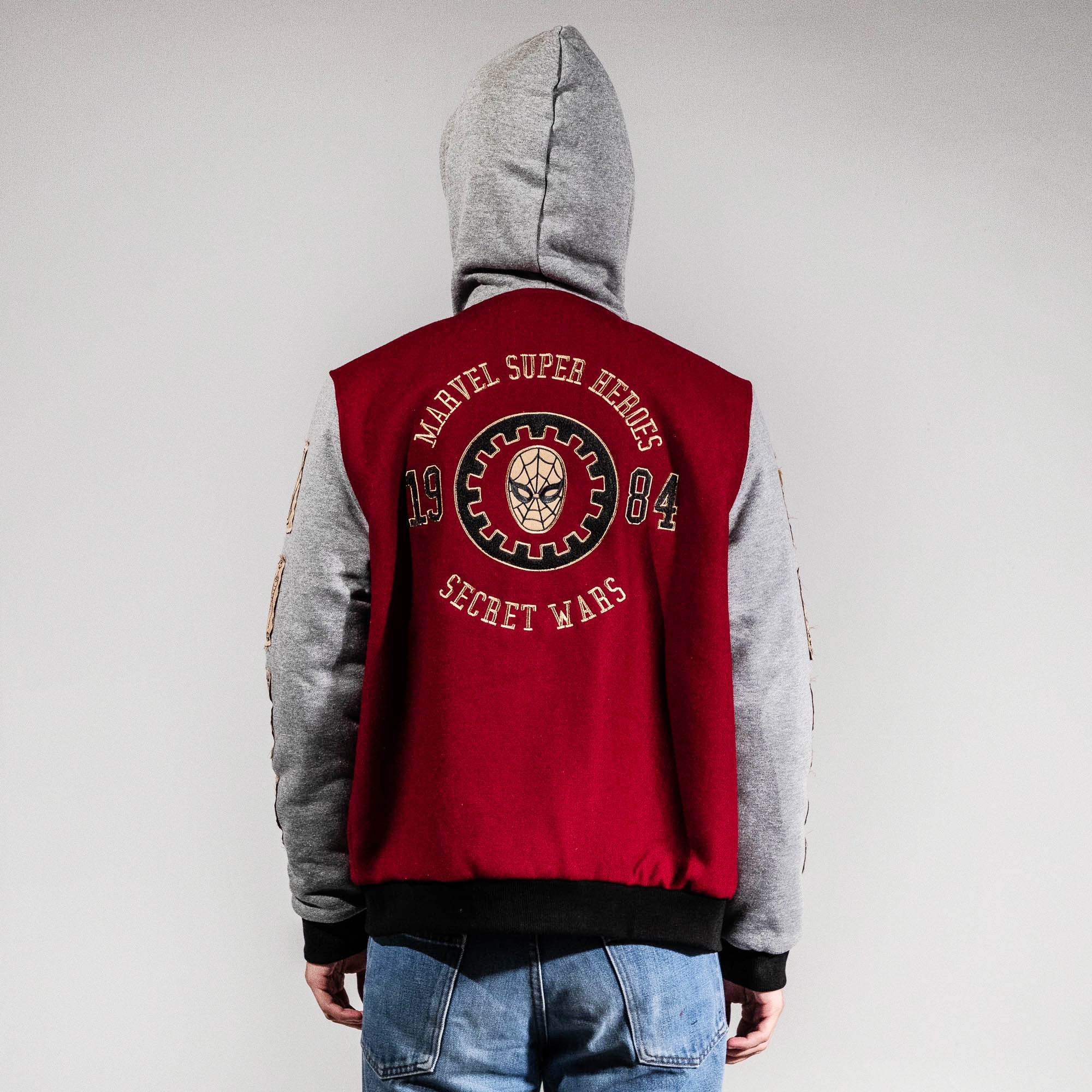 Secret Wars Hooded Bomber Jacket