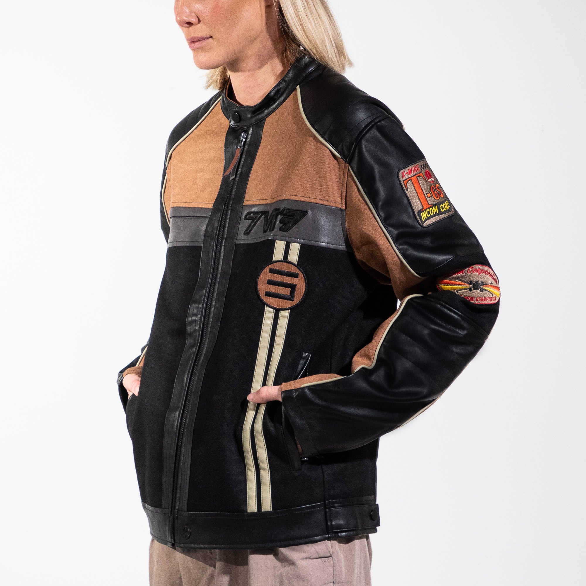 Star Wars Rebel X Wing Racer Moto Jacket Official Apparel Accessories Heroes Villains Star Wars