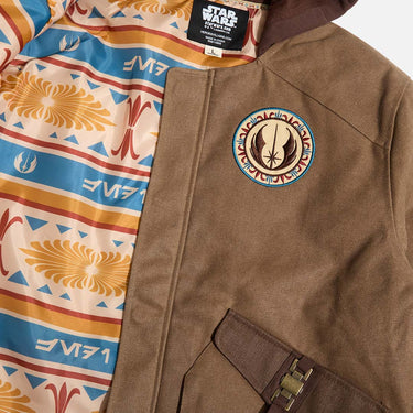 Qui-Gon Jinn Jedi Master Work Jacket - Heroes & Villains-Star Wars-Bomber Jacket