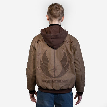 Qui-Gon Jinn Jedi Master Work Jacket - Heroes & Villains-Star Wars-Bomber Jacket