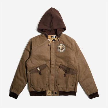 Qui-Gon Jinn Jedi Master Work Jacket - Heroes & Villains-Star Wars-Bomber Jacket