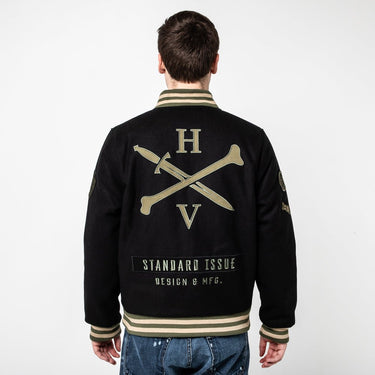 H&V Standard Issue Varsity Jacket - Heroes & Villains-Heroes & Villains-Varsity Jacket