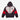 A Star Wars-themed hooded windbreaker jacket featuring a Imperial Army emblem on the left chest. The jacket has a color-blocked design in Black, White and Red, with a front zipper, adjustable drawstrings on the hood, elastic cuffs, and two zippered pockets. 