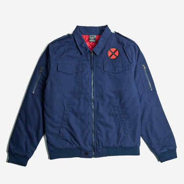 X-Men Xavier Canvas Bomber Jacket - Heroes & Villains-Marvel-Bomber Jacket