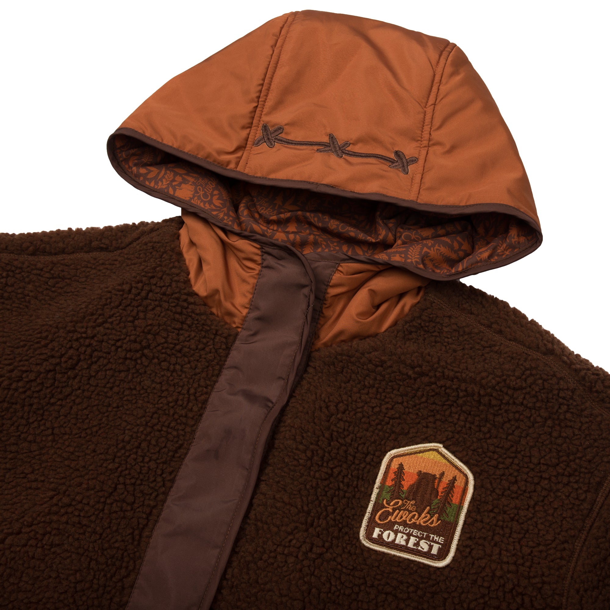 Ewoks Sherpa Puffer Jacket