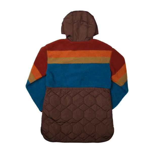 Roll The Dice Sherpa Puffer Jacket