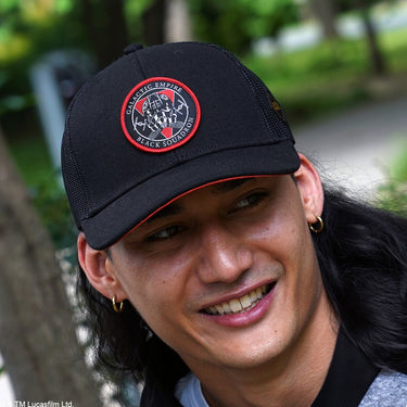 Black Squadron Trucker Hat - Heroes & Villains-Star Wars-Trucker Hat