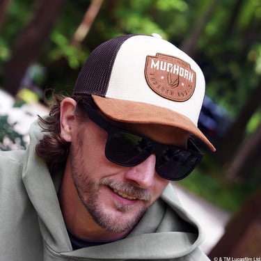 Mandalorian Suede Bill Trucker Hat - Heroes & Villains-Star Wars-Trucker Hat